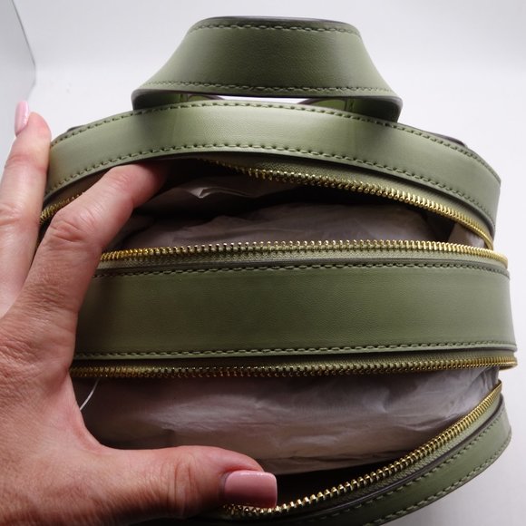 Michael Kors Jaycee Backpack & Zip Around Wallet Llight Sage New - Picture 8 of 8